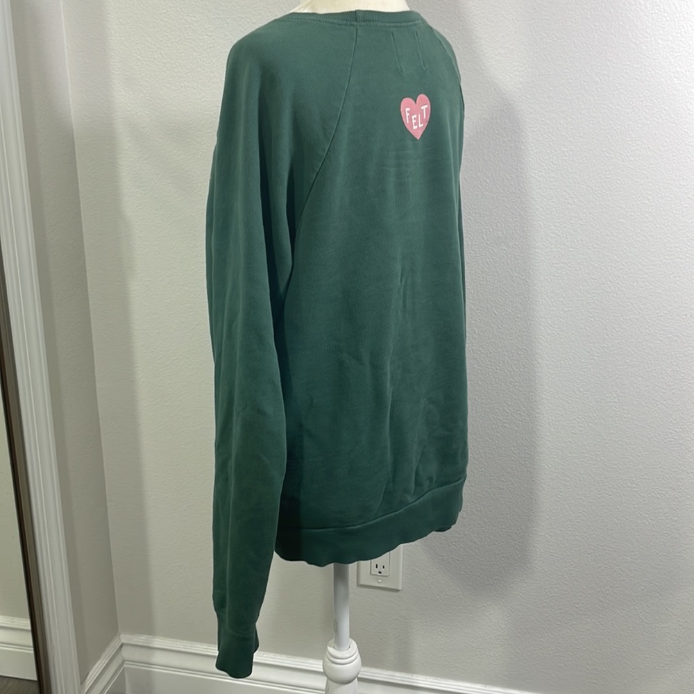 Anthropologie Back When Green Sweater - Picture 15 of 17